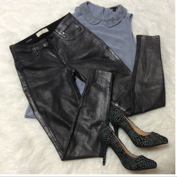 Cookie Johnson Denim - 🎉HP🎉COOKIE JOHNSON FOIL COATED JOY LEGGINGS